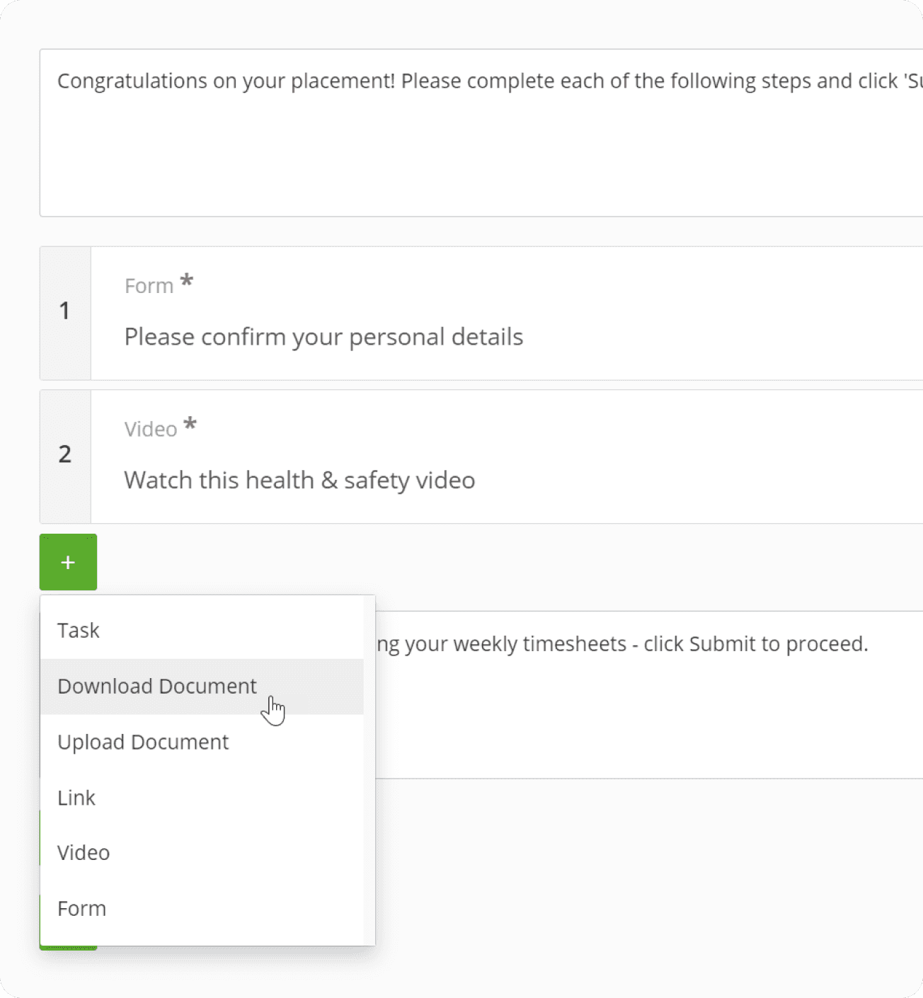 Custom Onboarding Steps Custom Onboarding Steps